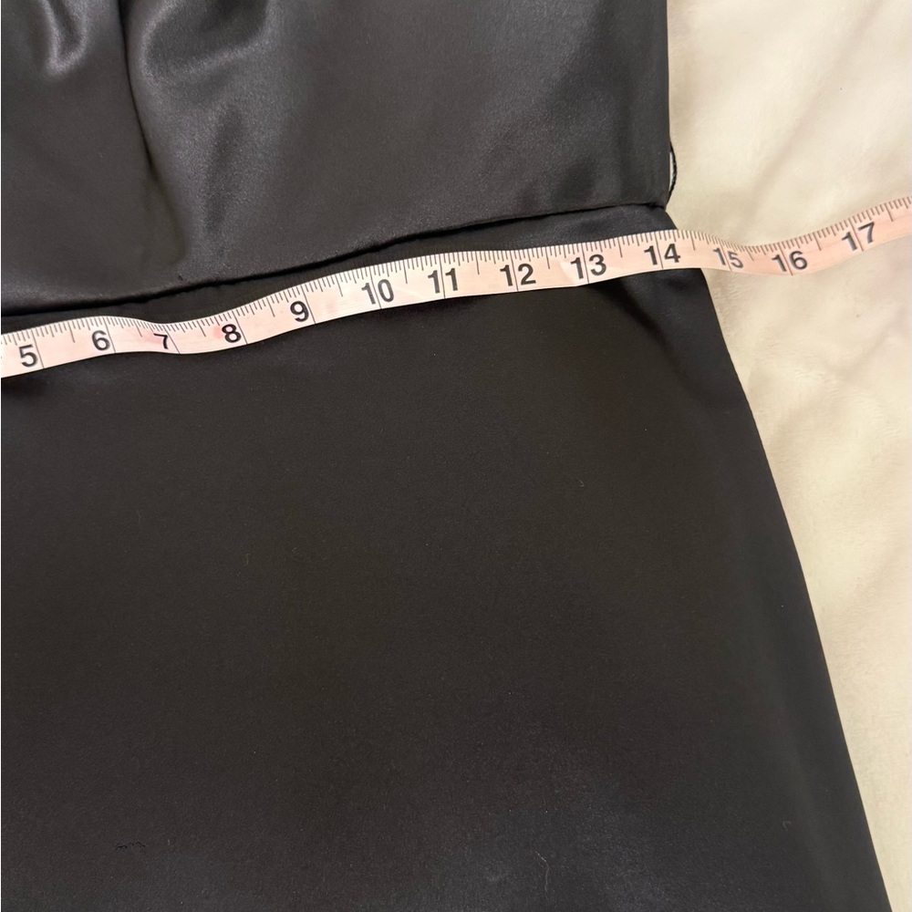 Black Tie Bridesmaid Prom Formal Sheath Gown 8 - Picture 9 of 17
